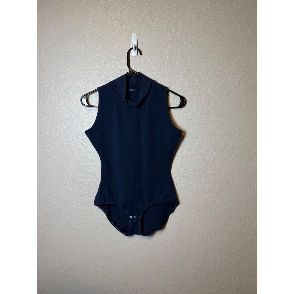 Boston Proper Sleeveless Mock Neck Bodysuit Women's S